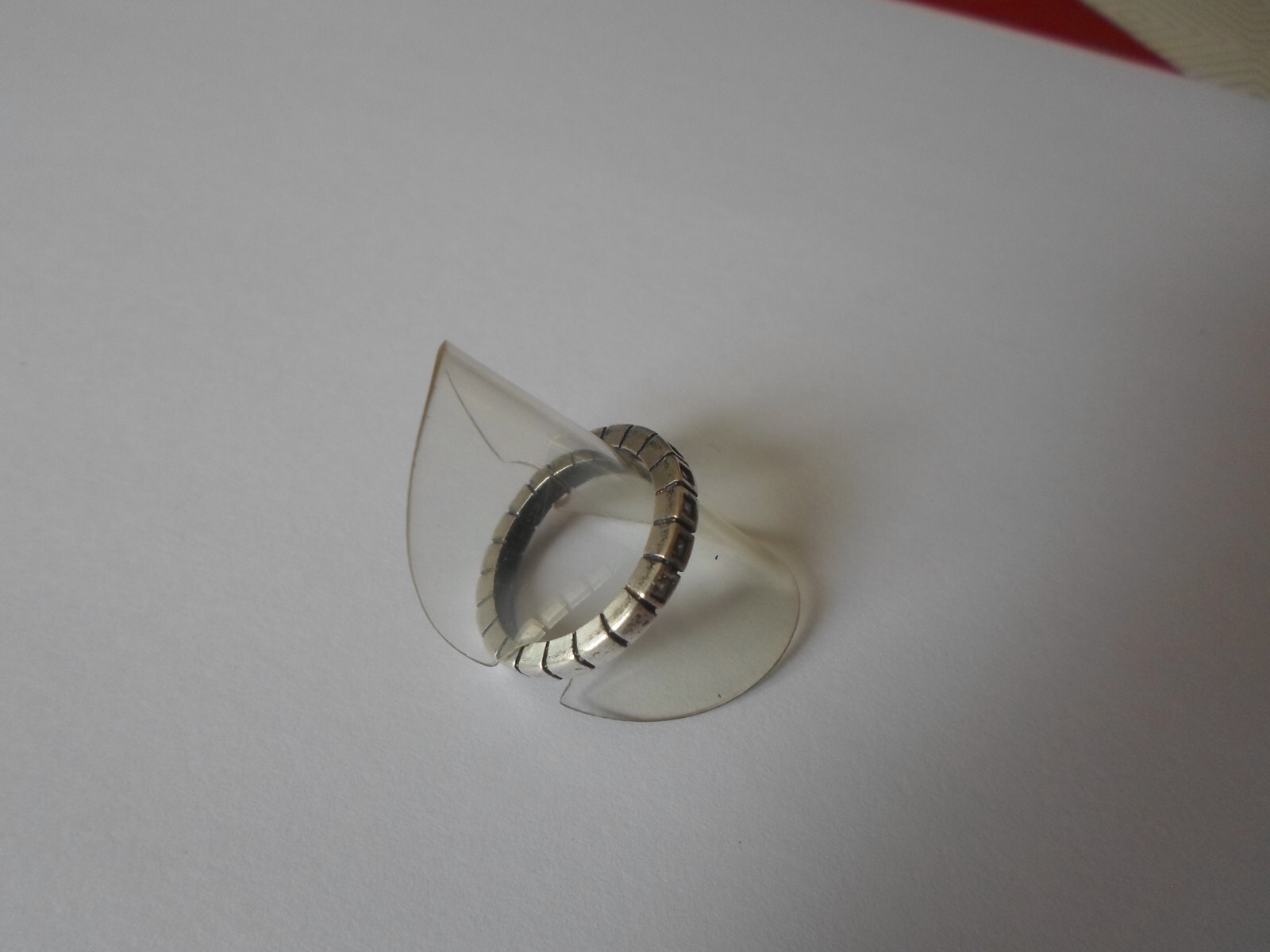 solid silver ring, ring, zirconium, Spirit, size … - image 5