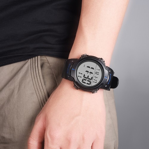 Reloj Pulsera Militar Hombre Digital Deportivo Pantalla LED Grande Fácil de Leer Regalo - Imagen 11 de 20