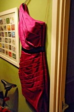 PURPLE FUCHSIA LIPSY LONDON DRESS BALL DANCE PROM WEDDING EVENING