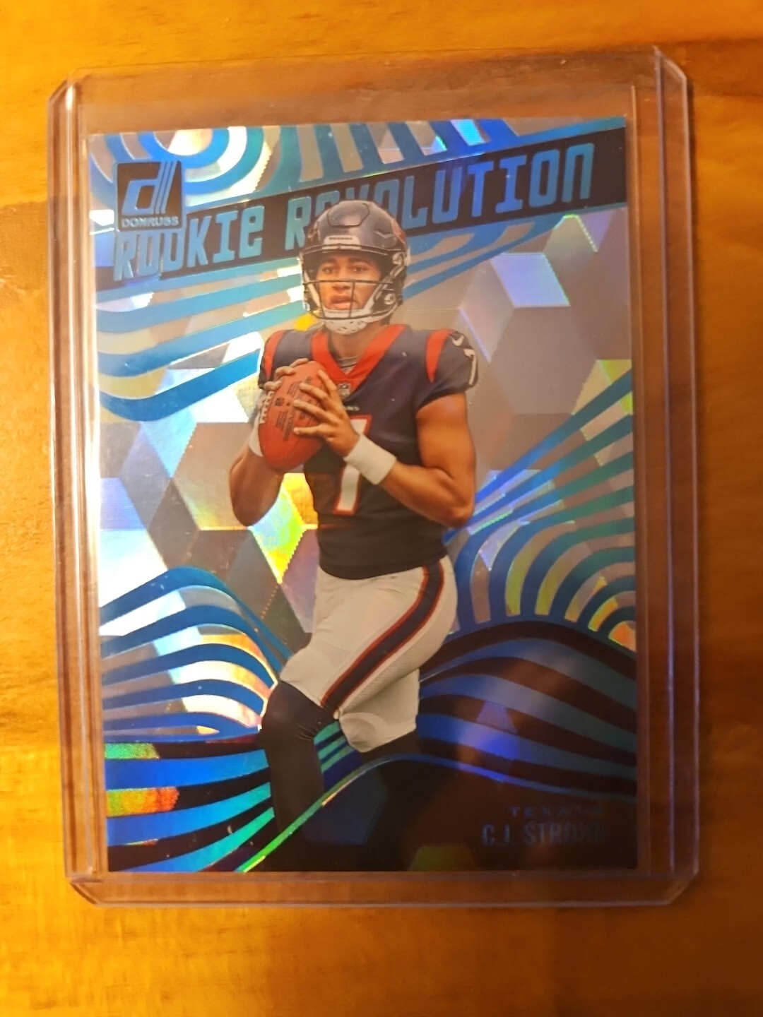 2023 Donruss Football CJ STROUD cubic Rookie Revolution-25/50-Texans