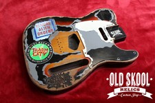 Joe Strummer Alien Orders Style Relic Alder Telecaster Guitar Body (body only)
