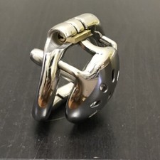 Stainless Steel Male Chastity Device Pocket-Size Cage Men Metal Locking Belt 297
