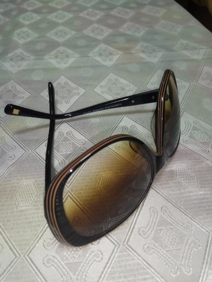 Gafas de sol Carolina Lemke Berlin marrón hechas a mano Foto 4 de 4