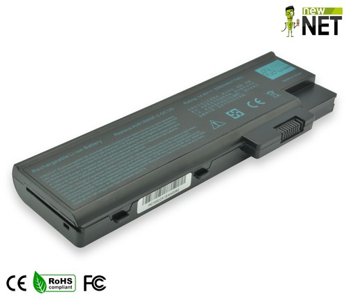 Batteria da 5200mAh compatibile con Acer Aspire 2300 3000 410 9420 3500WLMi - Foto 4 di 6