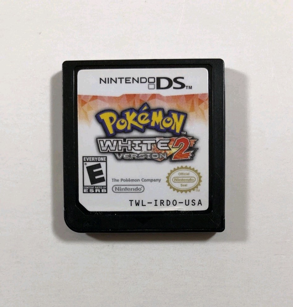 Pokemon: White Version 2 (Nintendo DS, 2012) Authentic USA Tested