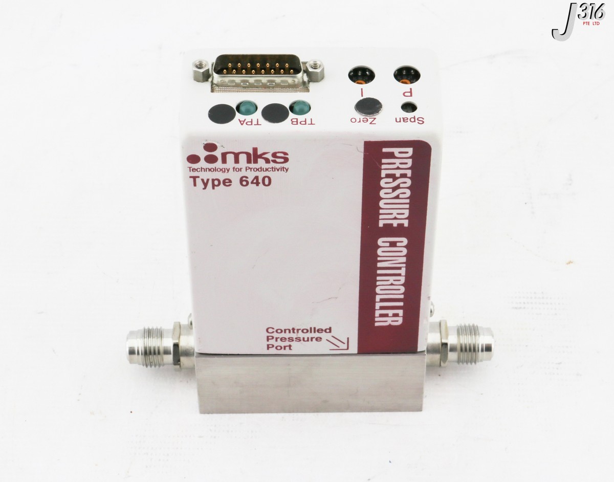 サンプル 6983 MKS MFC, TYPE 640, PRESSURE CONTROLLER 640A53MW1D32D | eBay
