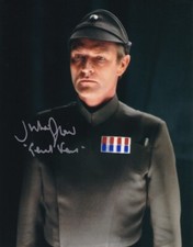 JULIAN GLOVER signed autograph 20x25cm STAR WARS in person autograph COA