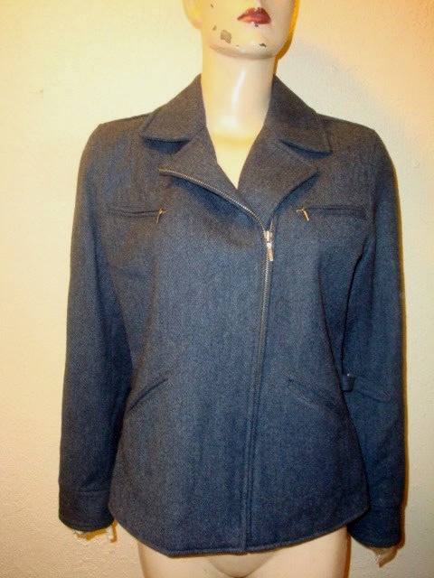 ジャケット・アウター slow Lamdswool-Tweed jaket Donegal Wool Tweed Walking Jacket - Olive