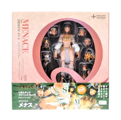 Kaiyodo Revoltech Queen's Blade No.006 - Ancient Princess Menace *Unopened* - Picture 1 of 4