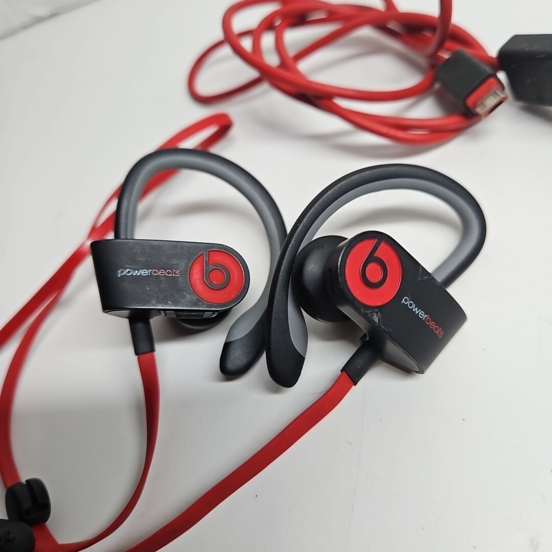 Beats by Dr. Dre Powerbeats Wireless Earphones - Black/Red