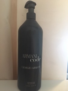 armani code body wash