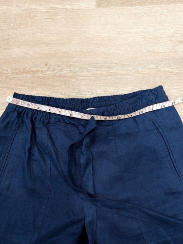 NEW$68/WOMEN'S/100%LINEN/SZ.X-SMALL/WORKSHOP ANDREA JOVINE/PANTS/POCKETS/BELT/ - Picture 8 of 10