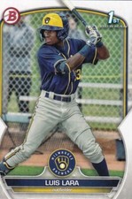2023 Bowman Propects Card #BP100 Luis Lara (1st Bowman)