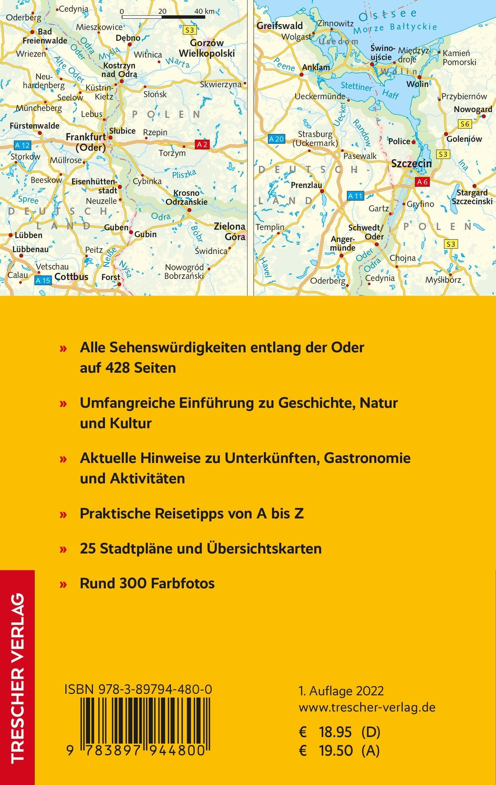 Thumbnail - Reiseführer Oder | Kristine Jaath | Deutsch | Taschenbuch | 300 S. |