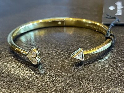 Kate Spade Rock Solid Stone Hinged Bracelet Cubic Zirconia