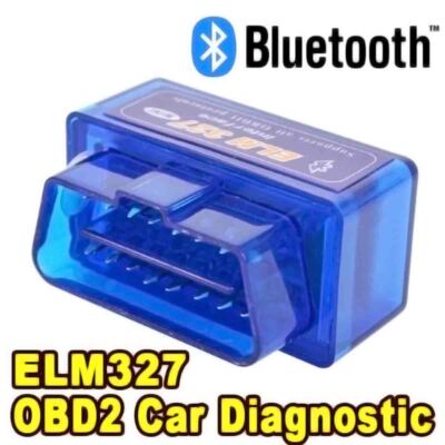 ELM327 Bluetooth Scanner V2.1 Wireless Interface Auto Support OBDII Protocols