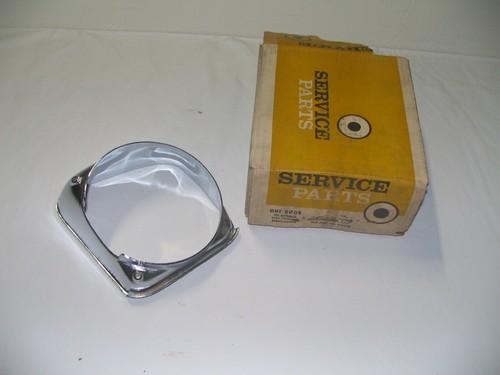 NEW Right Lower Headlight Chrome Bezel Door 67 Pontiac Catalina Bonneville 1967 - Bild 4 von 5