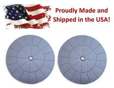 2 Grey Pool Debris Canister Deck Lid 9 1/8" Inch Skimmer Valve Lid Replacement