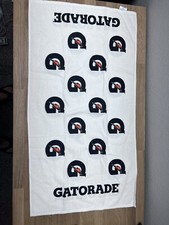 Gatorade Towel White All Over Print 39x21 Rally Towel McArthur Cotton Clean