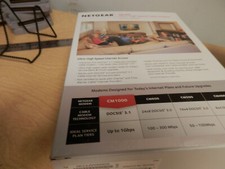 NETGEAR CM1000 DOCSIS 1000Mbps Cable Modem (CM1000-1AZNAS)