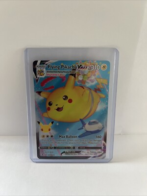 Pokemon Tcg Flying Pikachu Vmax Card #007/025. NM Condition.