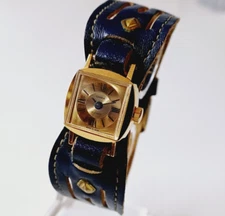 Nice Vintage Art Deco Style Mechanical Hand - Winding USSR Women's Watch Uhr