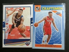 ZION WILLIAMSON DONRUSS BASKETBALL 2020 LOT CRAFTSMEN INSERT AND BASE!