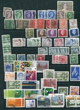 Lot de 88 anciens timbres oblitérés du CANADA