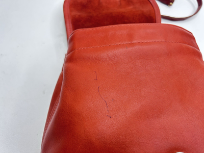 Vintage COACH Soho Backpack Daypack Orange Leather 4152 Made in USA Vintage COACH Soho Backpack Daypack Orange Leather 4152 Made  main image 2