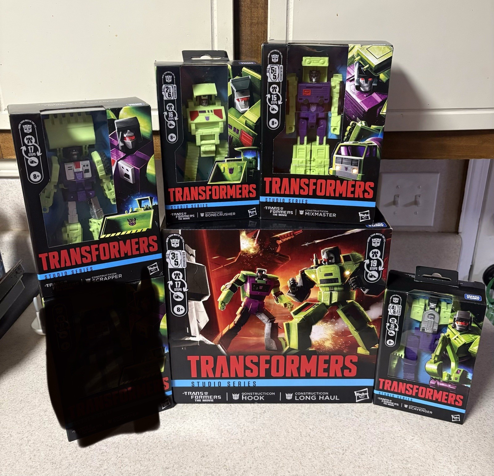 Transformers Studio Series 86 Constructicons Devastator MISB Complete ...