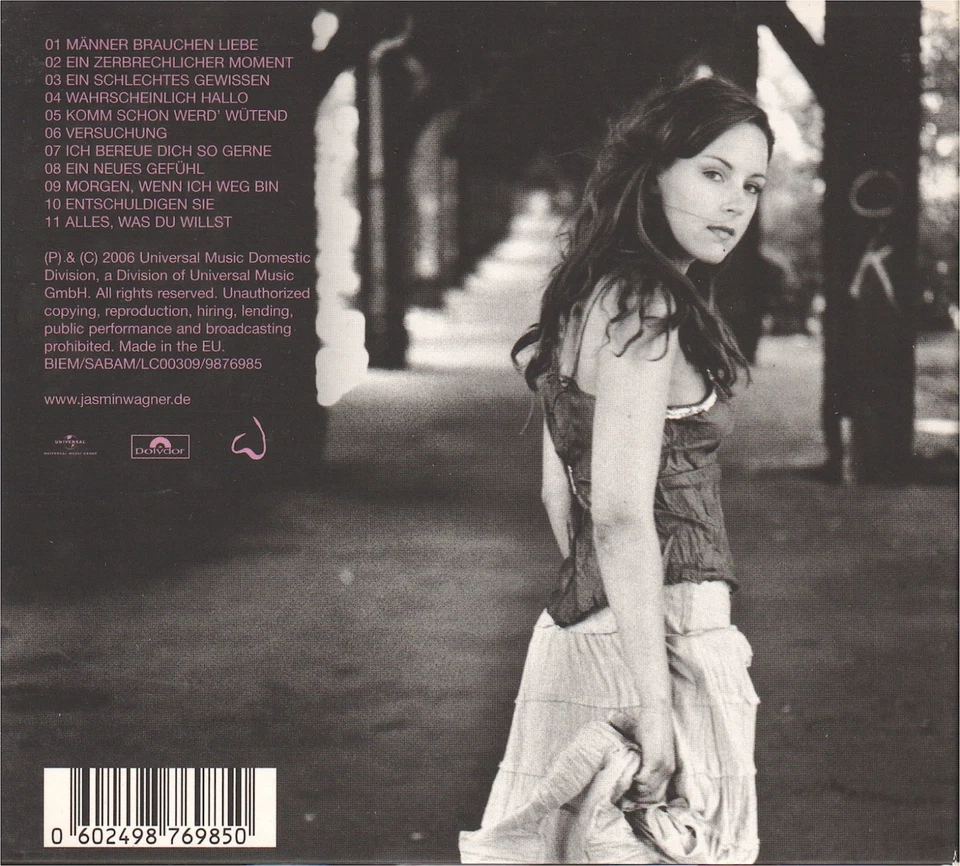 Jasmin Wagner CD Die Versuchung © 2006 - Bild 2 von 2