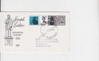GB FDC FIRST DAY COVER 1965 JOSEPH LISTER STAMP SET LONDON PMK
