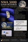 NWA 5000 Lunar Meteorite 0.626g Part Slice | World-Famous Lunar Highlands | Hupe — photo 4