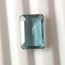 Santa Marira Aquamarine Emerald Cut Natural Faceted Loose Gemstone 2.30 Carat
