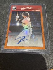 panini donruss baseball zac veen auto /85