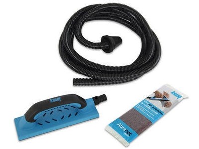 KNAUF Abranet Super-Set Handschleifer mit Absaugung