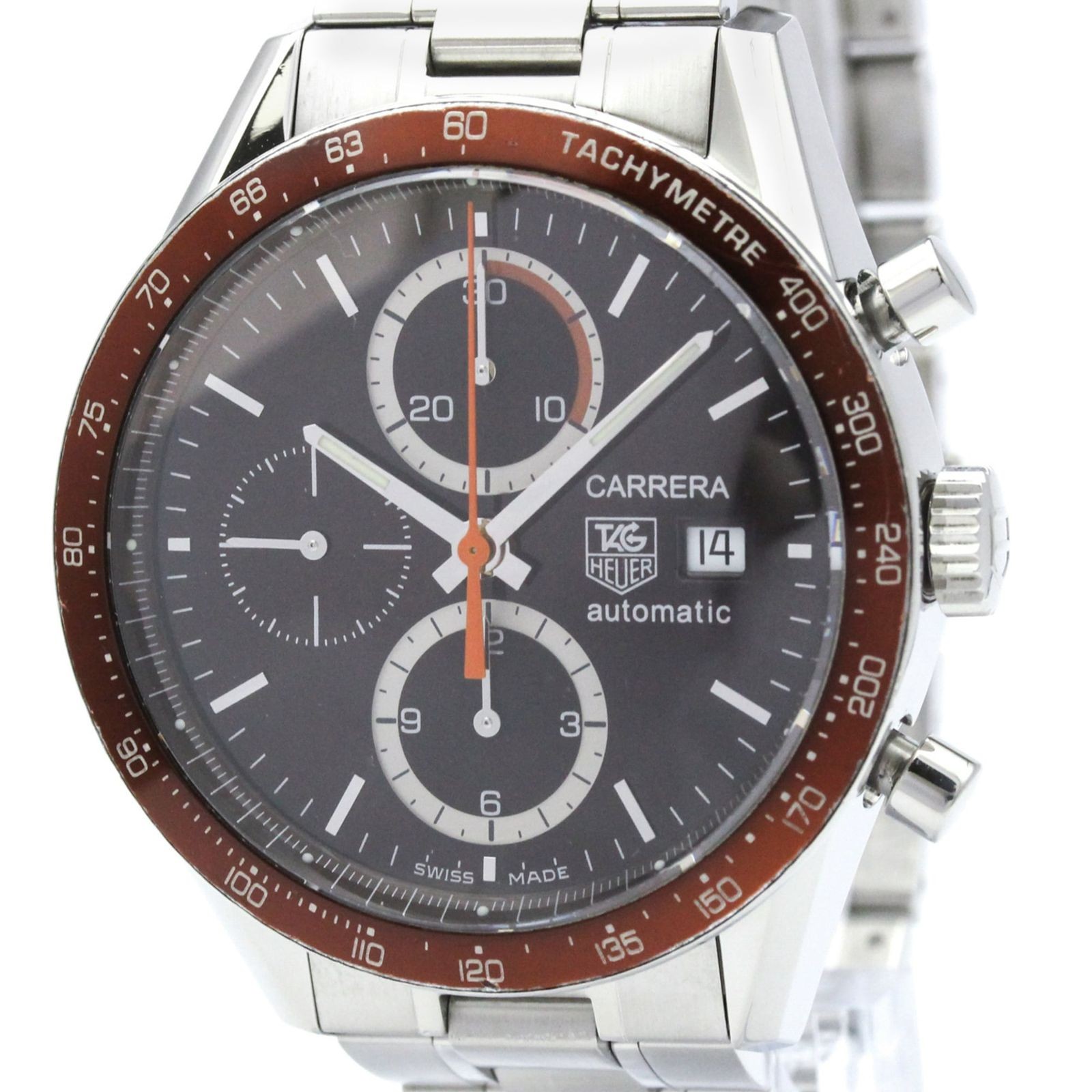 TAG HEUER Carrera Tachymeter Chronograph Stainless