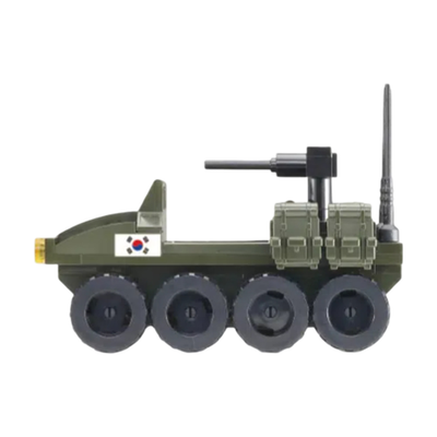 Oxford Military Amphibious Vehicle Block Toy 89pcs Army Car Made