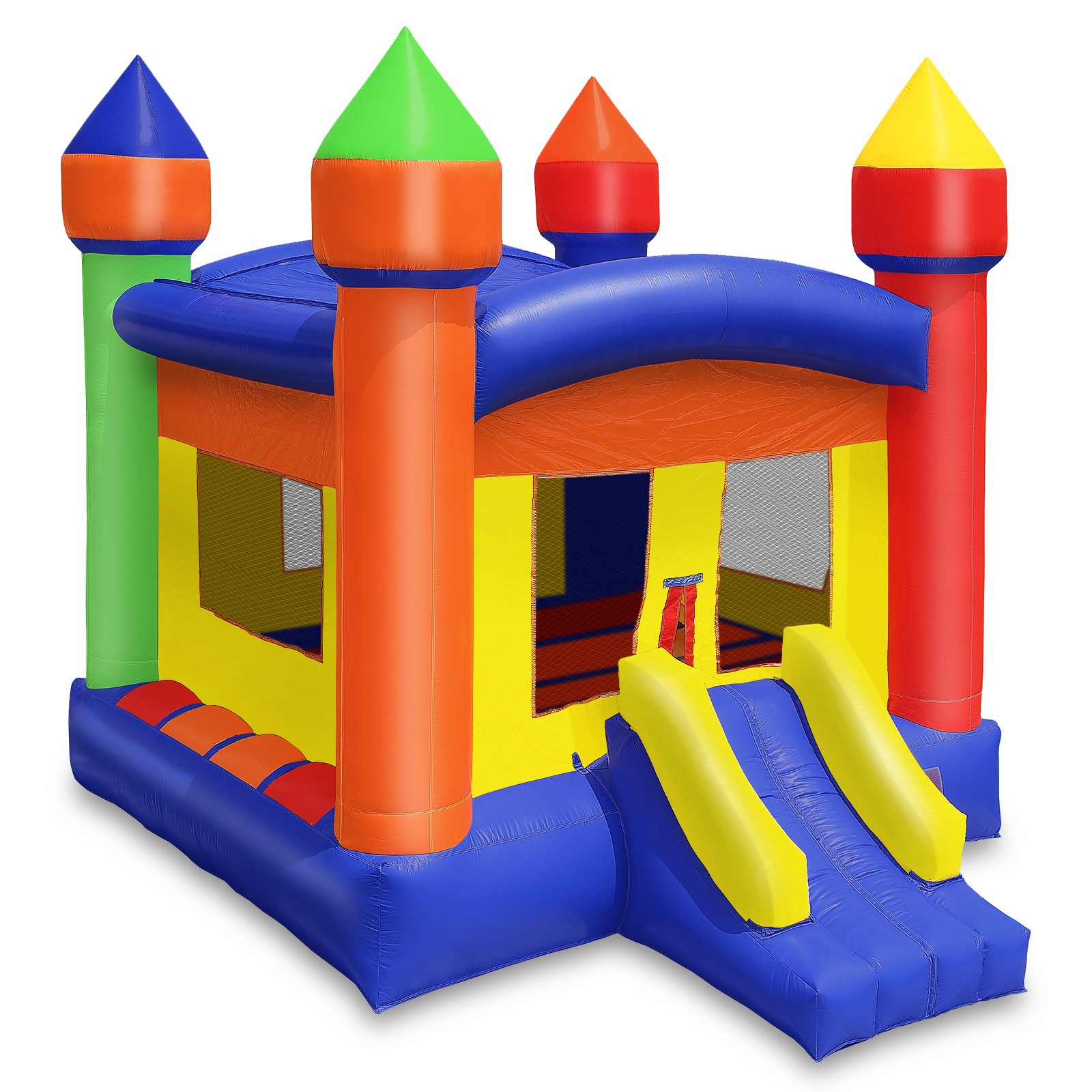 13' x13' Commercial Castle Bounce House - 100% PVC Bouncer - Inflatable Only