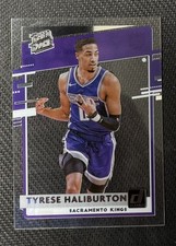 2020-21 Panini Clearly Donruss - Rated Rookie Tyrese Haliburton #75 (RC)