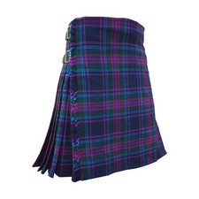 Spirit of Scotland Handmade Tartan Kilt - Acrylic Wool 8yard Heavy Tartan Kilt