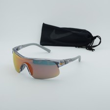 Nike NIKE SHOW X1 DX6520 066 Transparent/Orange Mirror 58-18-136 Sunglasses N...