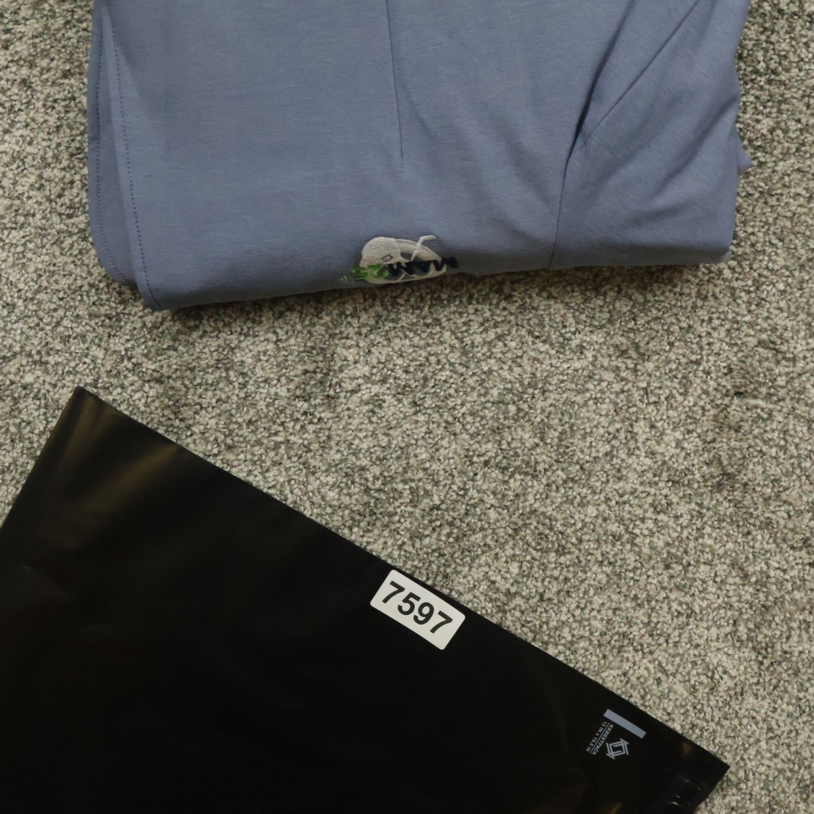 William Murray Golf Blazer Jacket Size Large MAM 25th Anniversary Blue Camo