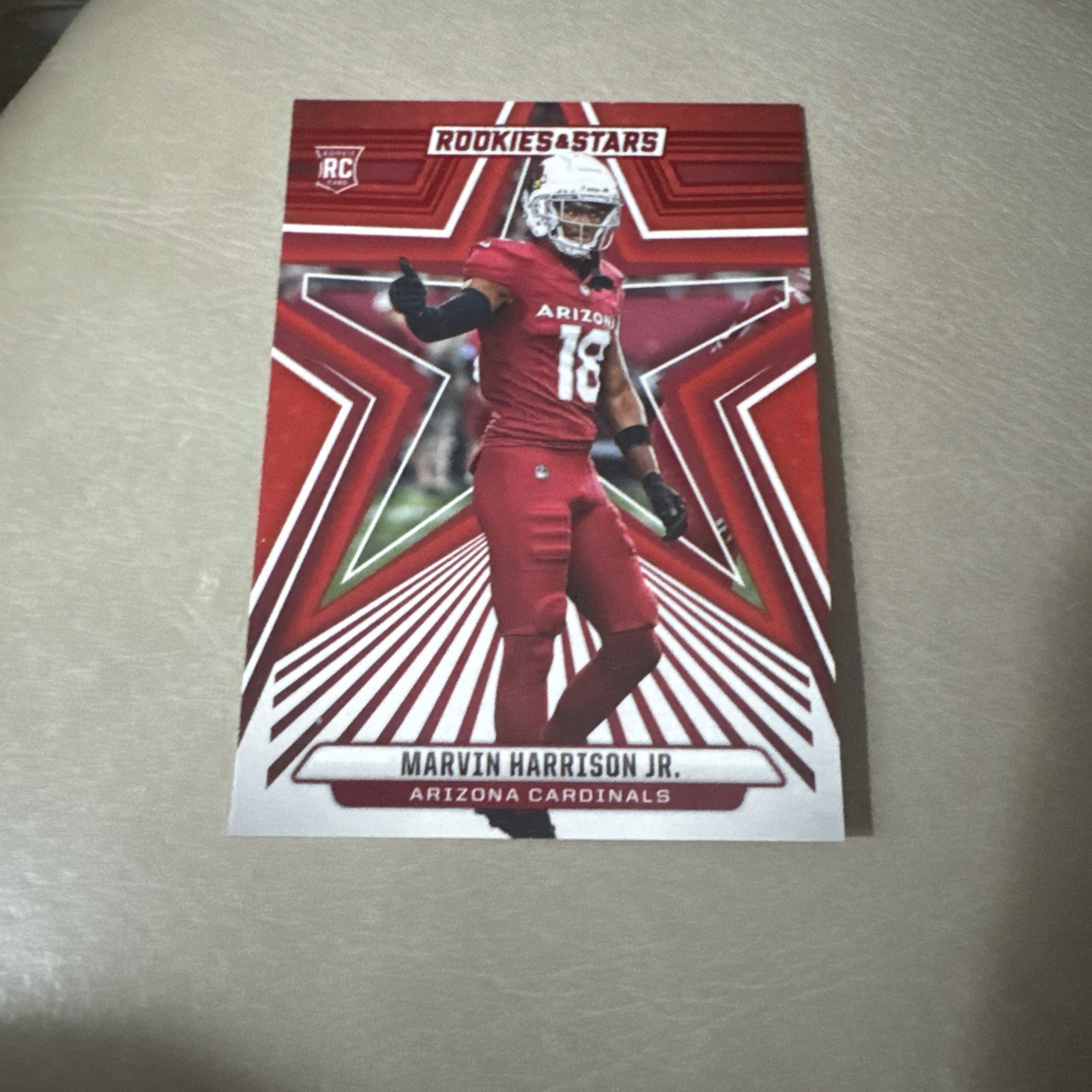 2024 Panini Rookies & Stars - Rookies Marvin Harrison Jr. #176 Red (RC)