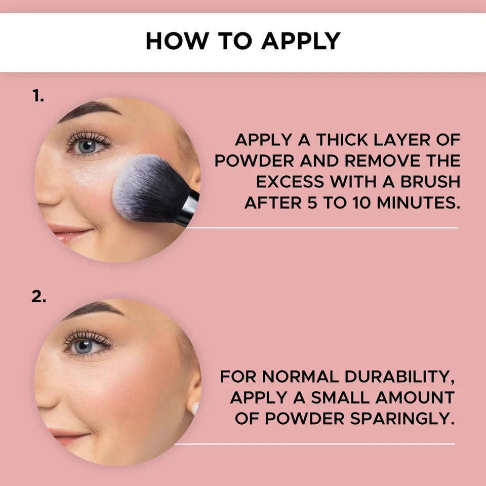 Fixing Powder Fixierpuder transparenter loser Puder zum Fixieren und Mattieren - Bild 4 von 4