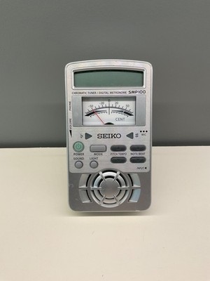SEIKO Tuner & Metronome Analog Meter SMP100 Shipping SEIKO Tuner & Metronome