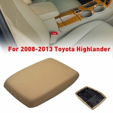 Center Console Armrest Cover Lid W/ Base For Toyota 2008-2013 Highlander