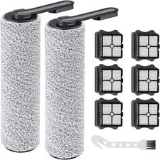 Floor ONE S5 Brush Roller and HEPA Filter Replacement, Compatible with... 