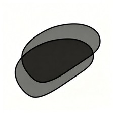 2 PCS Car Window Sun Shades, Suction Cup Side Window Sunshade, Rays Glare Mes...