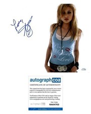 Aly Michalka Signed Autographed 11x14 Photo Hot Sexy AJ & Aly ACOA